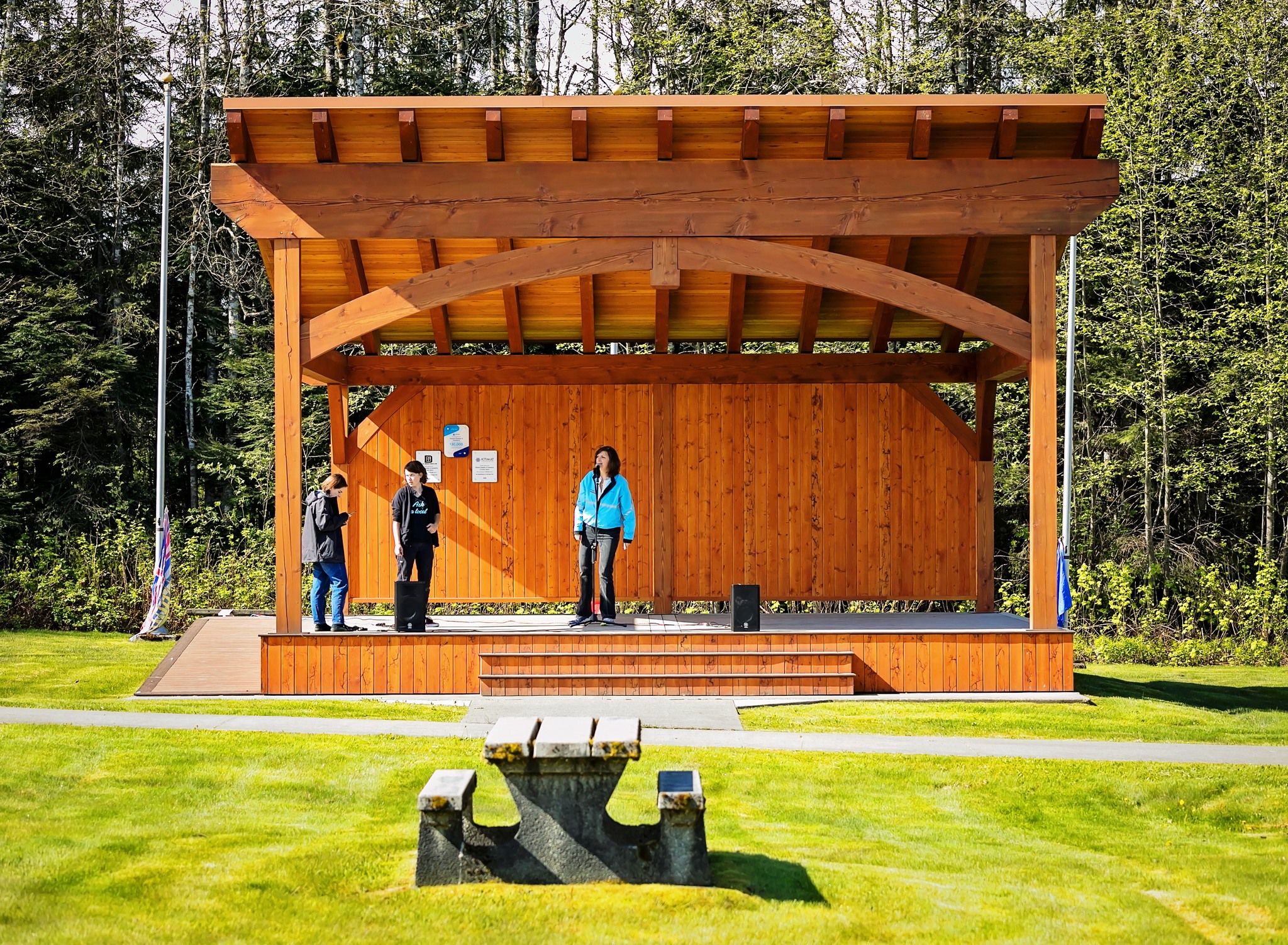 Kitimat Chamber ‘amps’ up Heritage Park | Newsletter Articles ...